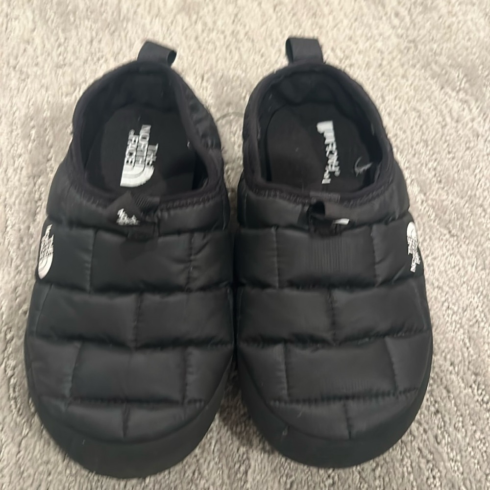 North Face Slippers- Size 2 Gently Worn